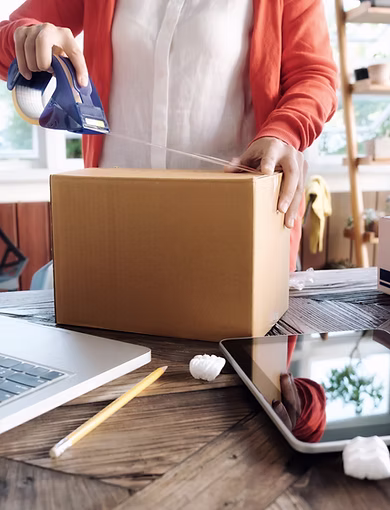 Ein Paket schließen